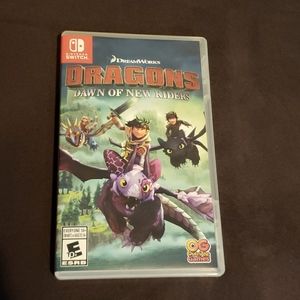 Nintendo switch game Dragons Dawn of new riders.